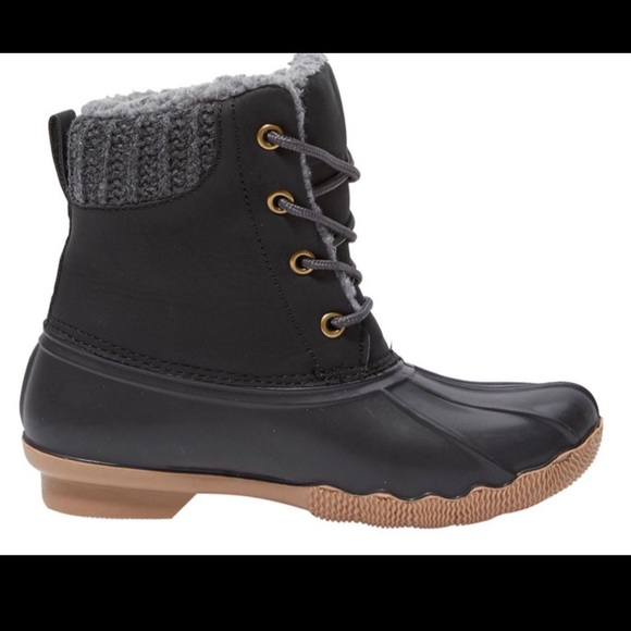 Toddler Boys Sweater Cuff Duck Boots - Picture 2 of 5